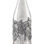 Back of the Champagne bottle cover "Battaglia di Porta Camollia"