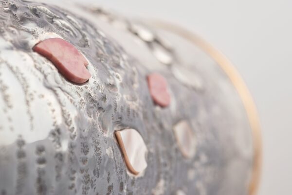 Detail of Cherry Blossoms Champagne Bottle Cover