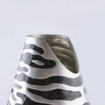 Detail of Zebra Champagne Bottle Cover