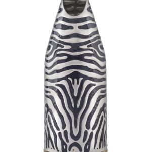 Front of Zebra Champagne Bottle Cover Detail