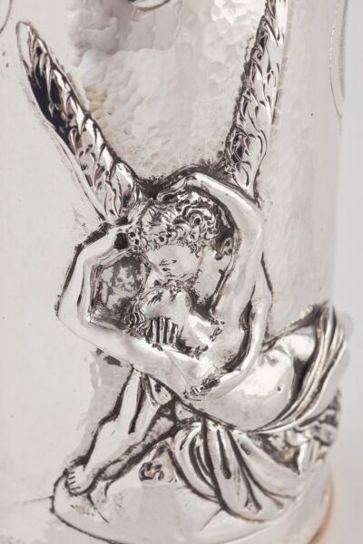 Detail of Amore e Psiche Champagne Bottle Cover