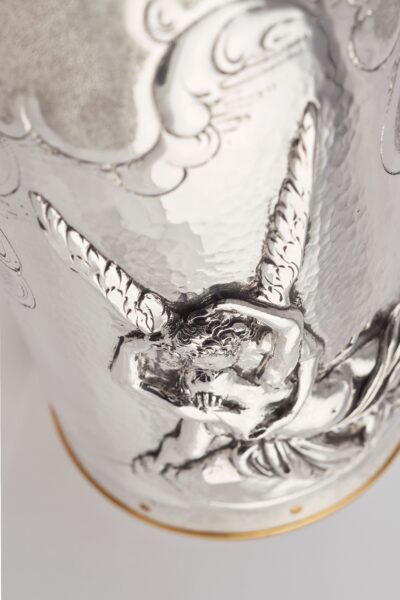 Detail of Amore e Psiche Champagne Bottle Cover