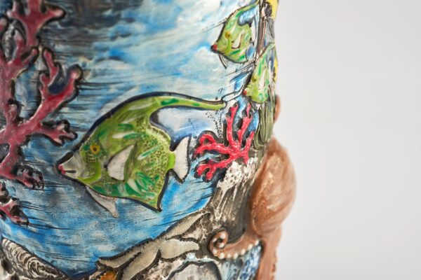 Detail of Acquarium Champagne Bottle Cover