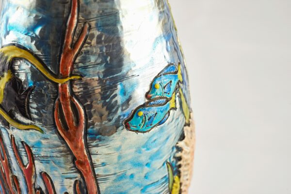 Detail of Acquarium Champagne Bottle Cover