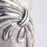 Detail of Asian Lady Champagne Bottle Cover