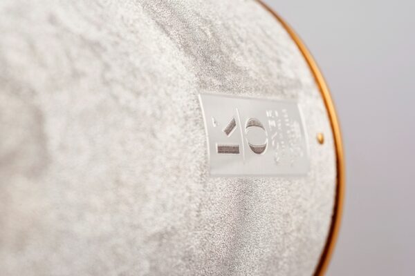 Detail of Moon Champagne Bottle Cover