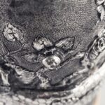 Detail of Serpent and Roses Champagne Bottle Cover