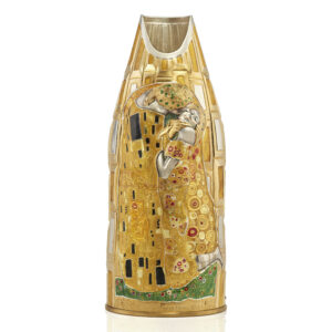 Front of The Kiss Champagne Bottle Cover