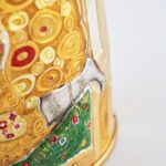 Detail of The Kiss Champagne Bottle Cover