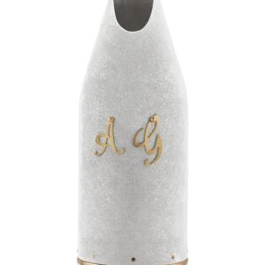 Detail of champagne bottle cover Your Wedding