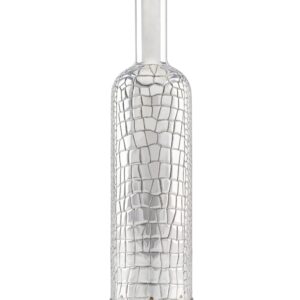 Front of the Wine bottle cover Alligator