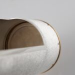 Detail of Diamond Wine Bottle Cover with label window