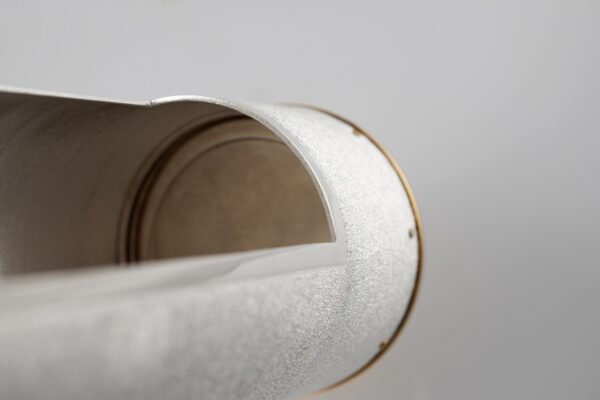 Detail of Diamond Wine Bottle Cover with label window