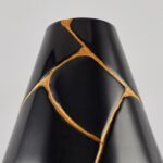 Detail of Kintsugi Champagne Bottle Cover