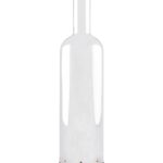 Front of Silver Wine bottle cover