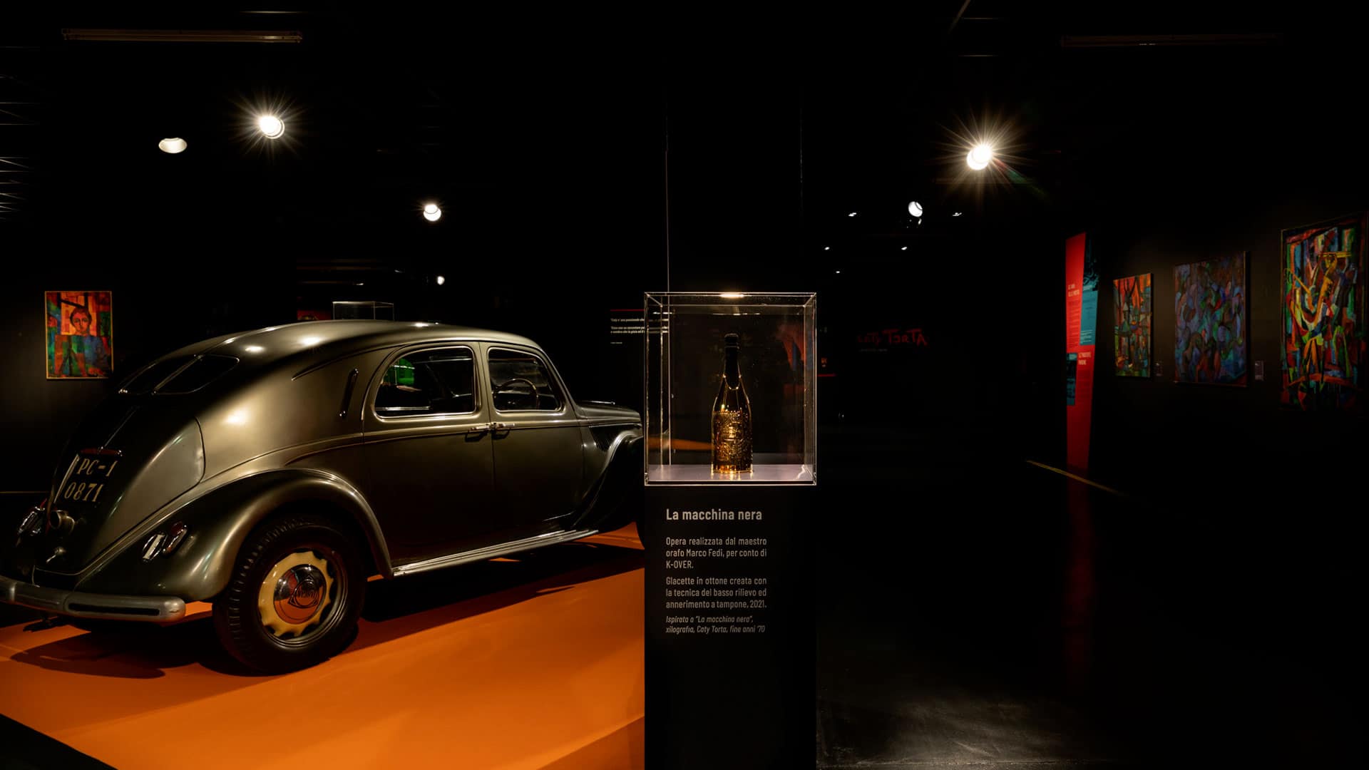 K-OVER at the National Automobile Museum of Turin, Italy