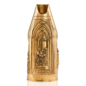 Front of Porta del Paradiso Champagne Bottle Cover