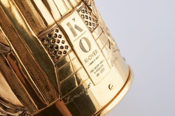 Detail of Porta del Paradiso Champagne Bottle Cover