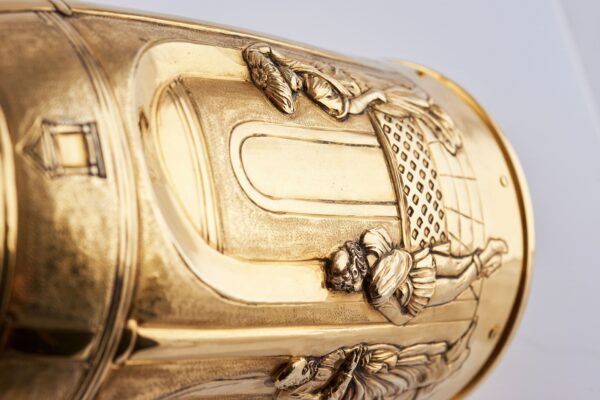 Detail of Porta del Paradiso Champagne Bottle Cover