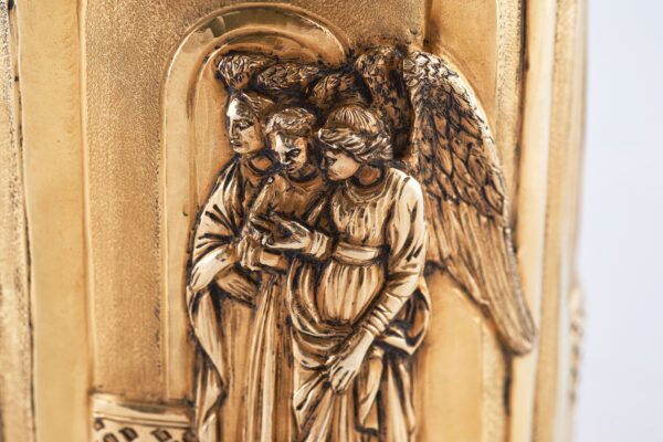 Detail of Porta del Paradiso Champagne Bottle Cover