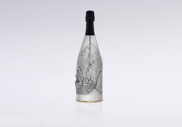 Detail of San Giorgio Champagne Bottle Cover