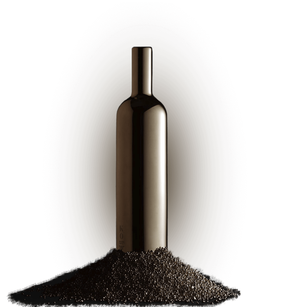 Bronze-wine-bottle