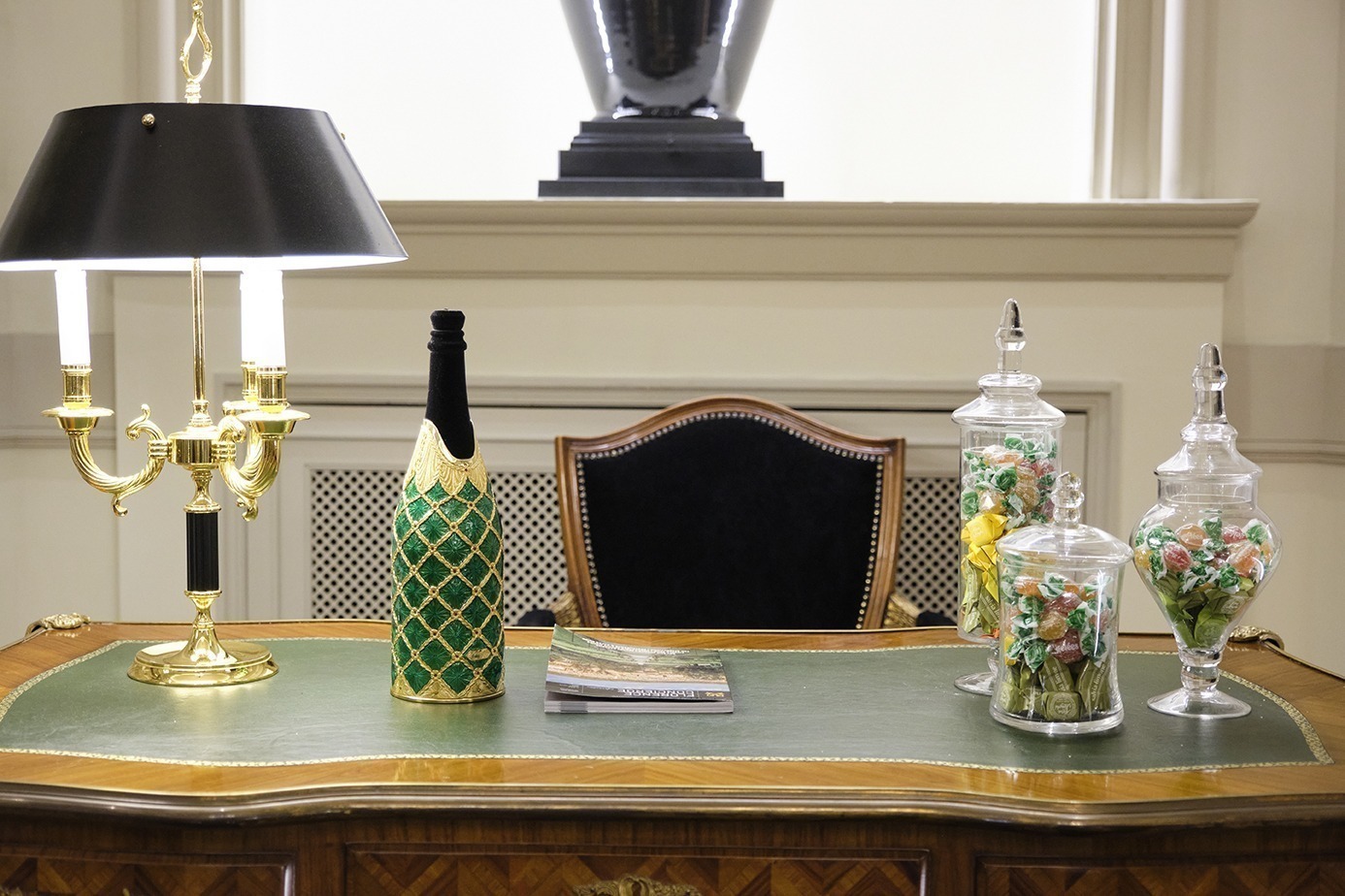 Villa Medici Event on June 6th 2023 - Champagne Cover Bottle Emerald