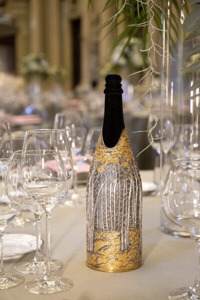 Champagne Cover Wood in autumn