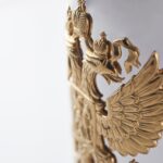 Detail of the Champagne Bottle Cover Russia