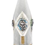 Back of the Champagne bottle cover "Alchimia"