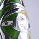 Detail of the Champagne bottle cover "Incontro"