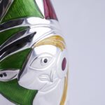 Detail of the Champagne bottle cover "Incontro"