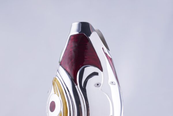 Detail of the Champagne bottle cover "Incontro"
