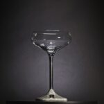 Champagne Glass Stardust diamond dark photo set