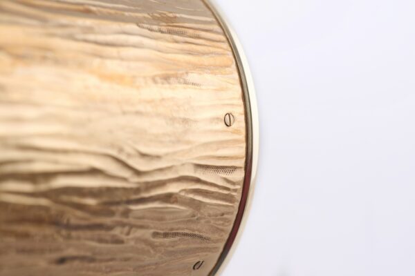Detail of the champagne bottle cover Falcon