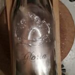 Gloria Champagne Bottle Cover detail of the craftsmanship