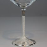 Stardust wine glasses detail